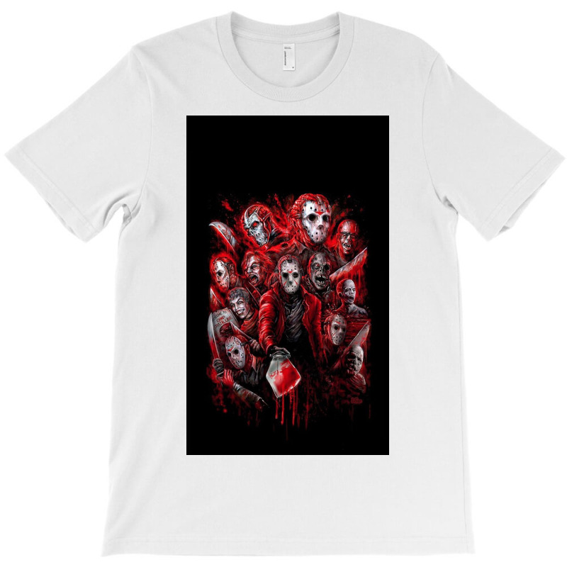 Jason Voorhees (many Faces Of) T-shirt | Artistshot