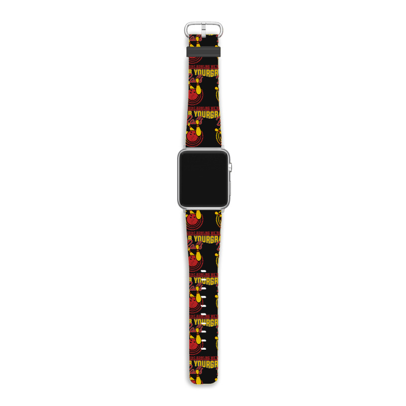 Bowling Team Party Apple Watch Band. By Artistshot