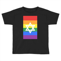 Jewish Lgbt+ Pride Flag Toddler T-shirt | Artistshot