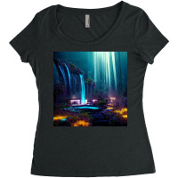 Custom Home Design Women's Triblend Scoop T-shirt | Artistshot