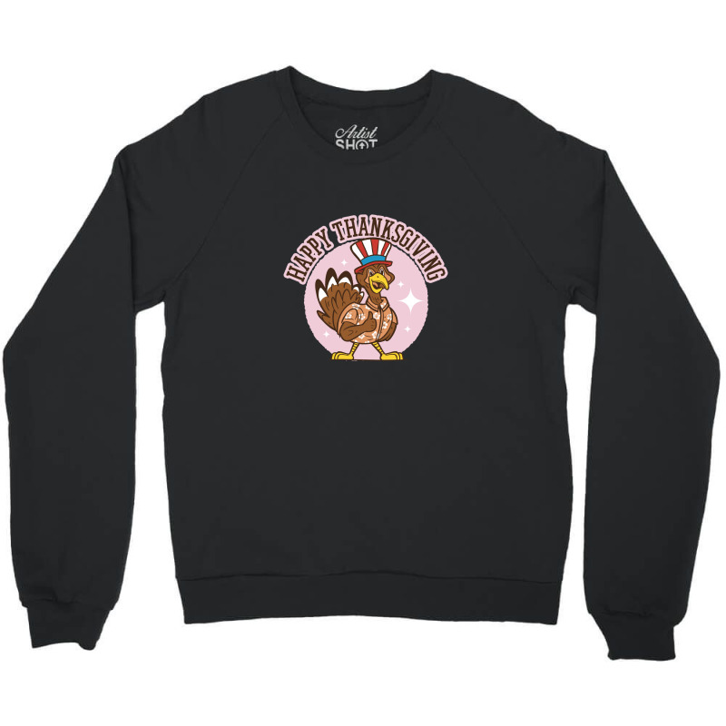 Turkey U S A Crewneck Sweatshirt by trustedart | Artistshot