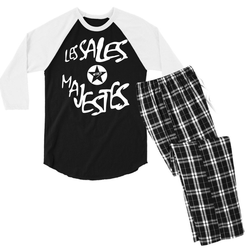 Les Sales Majestés Men's 3/4 Sleeve Pajama Set | Artistshot