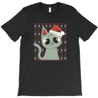 Ugly Sweter Cat T-shirt | Artistshot