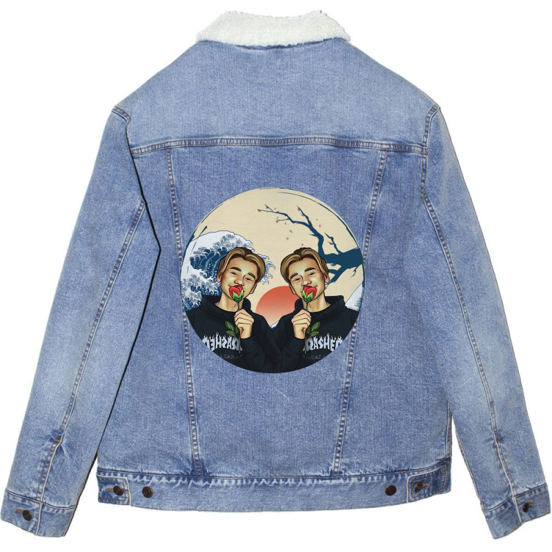 Marcus And Martinus Lovers Trendy Musical Usa Unisex Sherpa-lined Denim Jacket | Artistshot