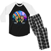 Marcus And Martinus Lovers Trendy Musical Usa Men's 3/4 Sleeve Pajama Set | Artistshot