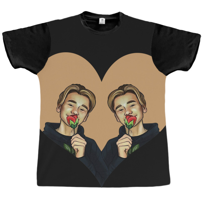 I Love You Marcus And Martinus My Valentine Day Graphic T-shirt | Artistshot