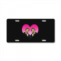 I Love You Marcus And Martinus My Valentine Day License Plate | Artistshot