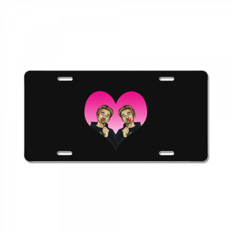 I Love You Marcus And Martinus My Valentine Day License Plate | Artistshot