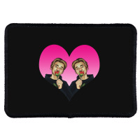 I Love You Marcus And Martinus My Valentine Day Rectangle Patch | Artistshot