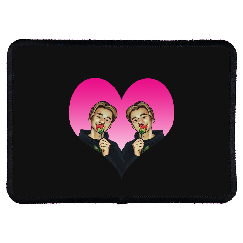 I Love You Marcus And Martinus My Valentine Day Rectangle Patch | Artistshot