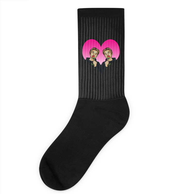 I Love You Marcus And Martinus My Valentine Day Socks | Artistshot