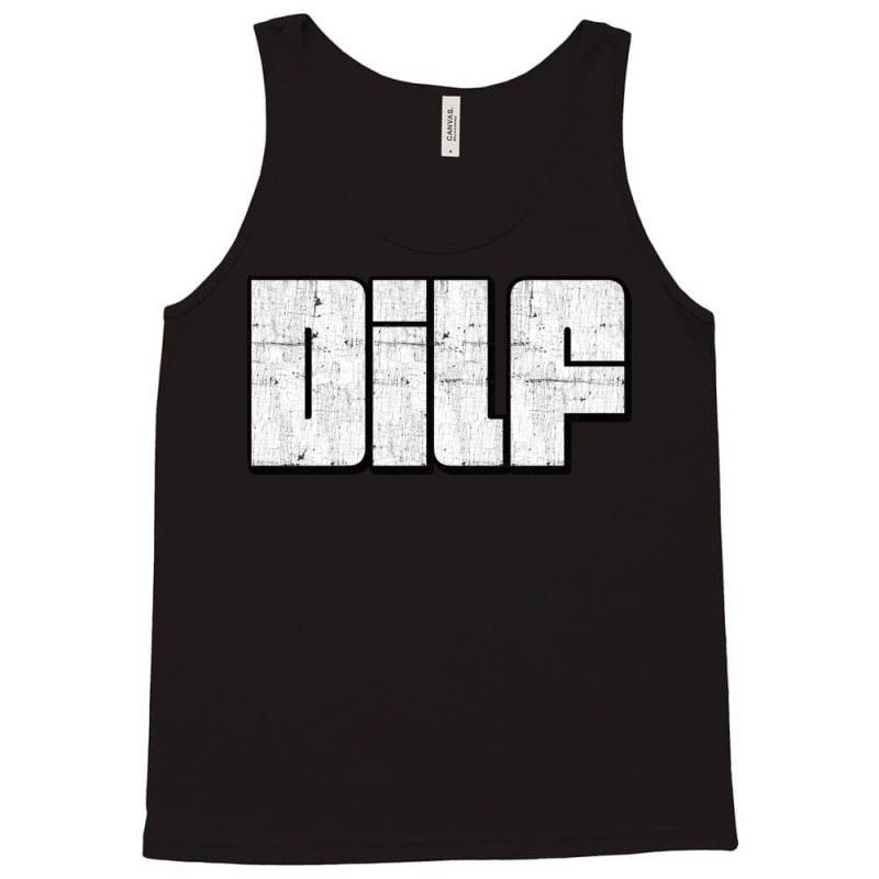 Dilf  Retro Style Typography Design3 Tank Top | Artistshot