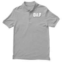 Dilf  Retro Style Typography Design3 Men's Polo Shirt | Artistshot