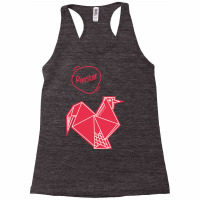 Origami Rooster Racerback Tank | Artistshot