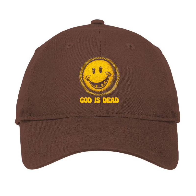 God Is Dead   Nihilist Meme Design Adjustable Cap by neoterelayh | Artistshot