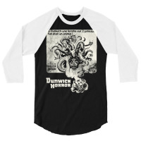 Dunwich Horror   70s Cult Classic Sci Fi Movie 3/4 Sleeve Shirt | Artistshot