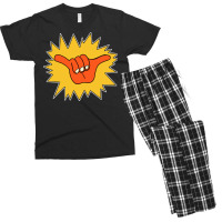 Hang Loose Brah! Men's T-shirt Pajama Set | Artistshot