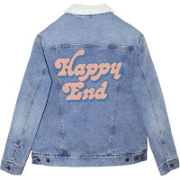 Happy End Unisex Sherpa-lined Denim Jacket | Artistshot