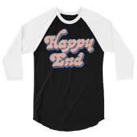 Happy End 3/4 Sleeve Shirt | Artistshot