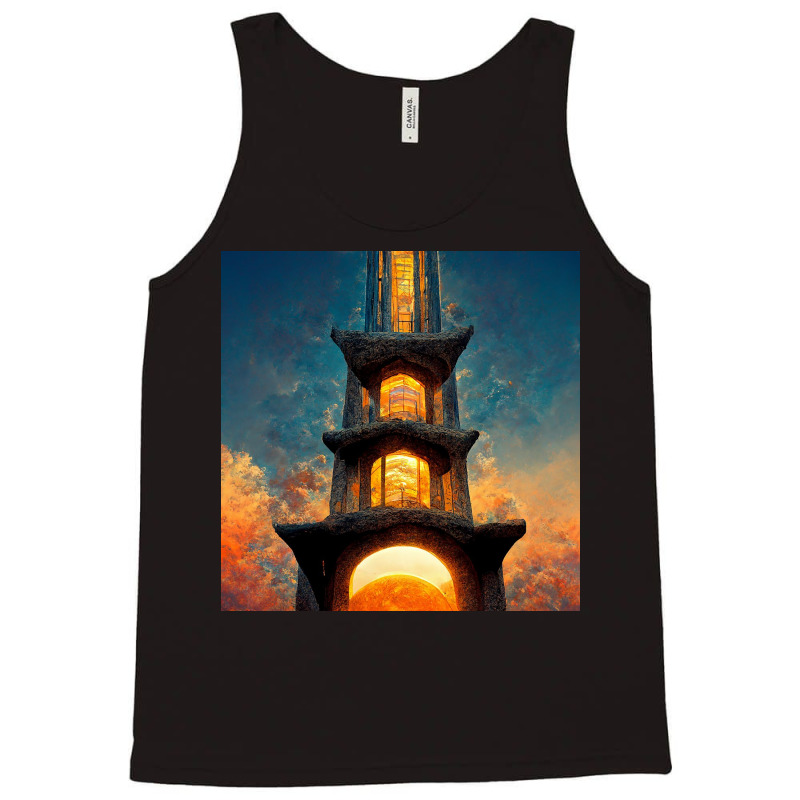 Tower Design Ideas In 1454 Tank Top | Artistshot