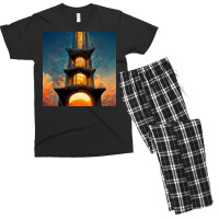 Tower Design Ideas In 1454 Men's T-shirt Pajama Set | Artistshot