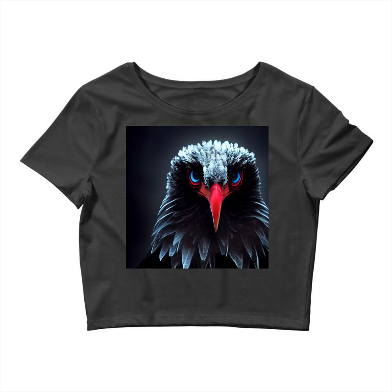 Sharp Gaze Of The Eagle Eyes 477 Crop Top by Creative Corner | Artistshot