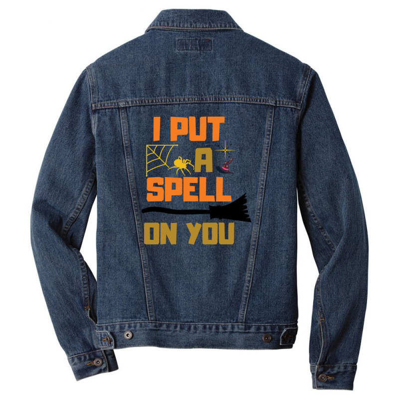 I Put A Spell On You Men Denim Jacket | Artistshot