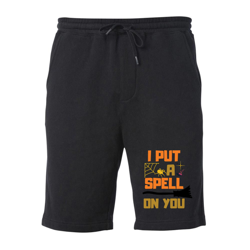 I Put A Spell On You Fleece Short | Artistshot