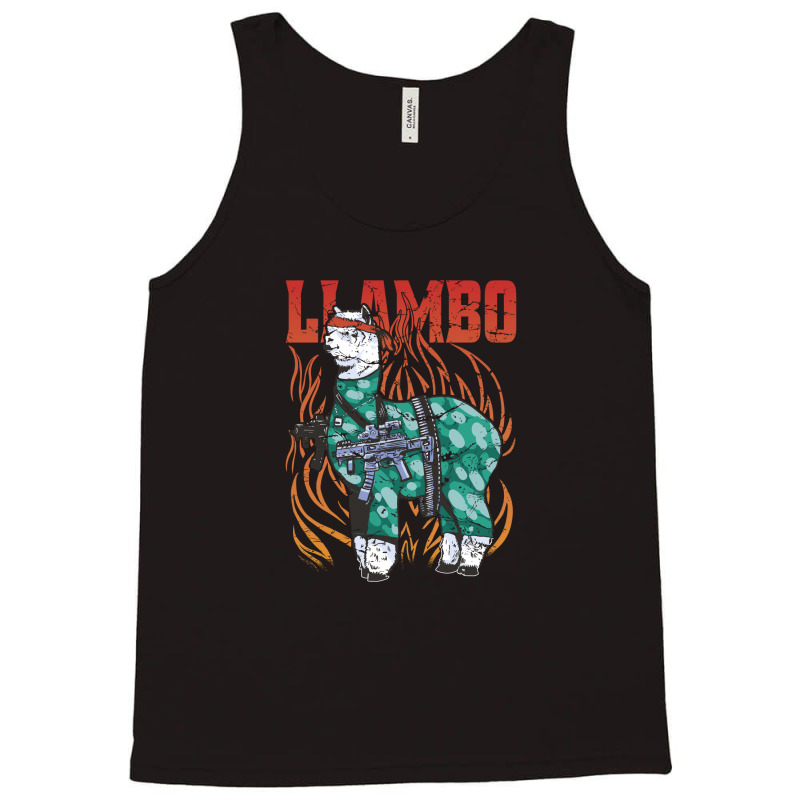 War Llama Tank Top by trustedart | Artistshot