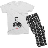 Harvey Quotes  Work Until Men's T-shirt Pajama Set | Artistshot