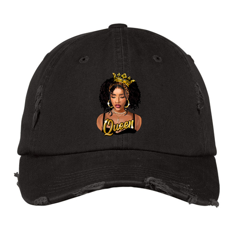 Black Queen Vintage Cap | Artistshot