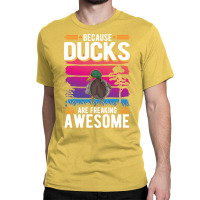 Duck Gift Breeder Retro Tumblr Classic T-shirt | Artistshot