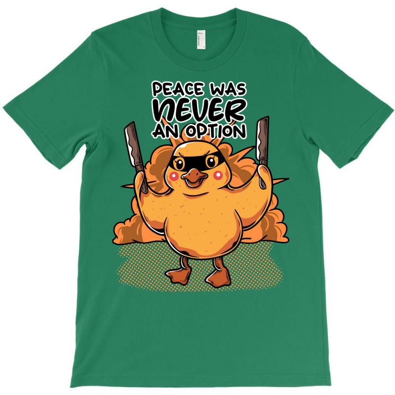 Peace Was Never An Option Yellow T-Shirt by atitikanokok | Artistshot