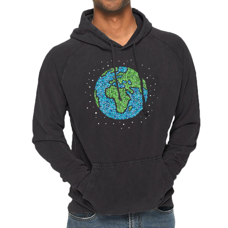 Earth Environment Nature Conservation Quote Vintage Hoodie | Artistshot