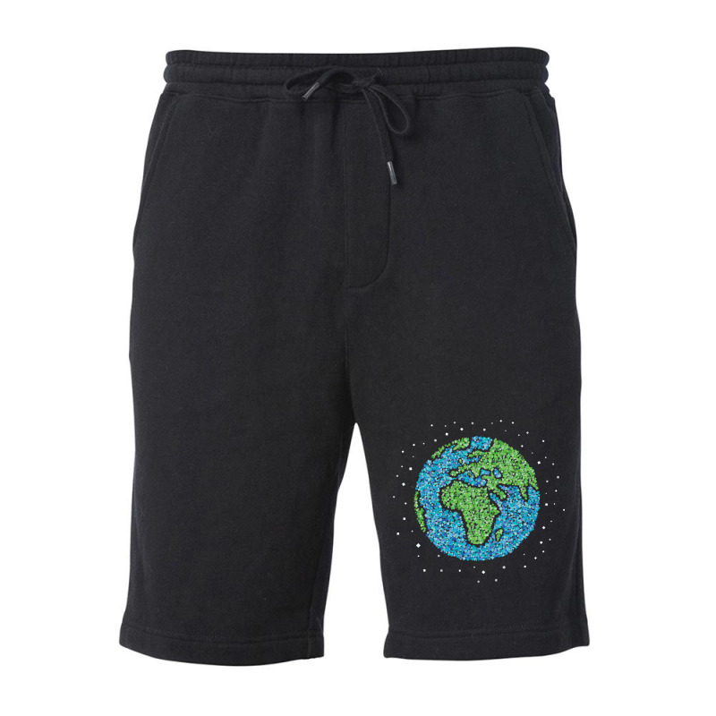 Earth Environment Nature Conservation Quote Fleece Short | Artistshot