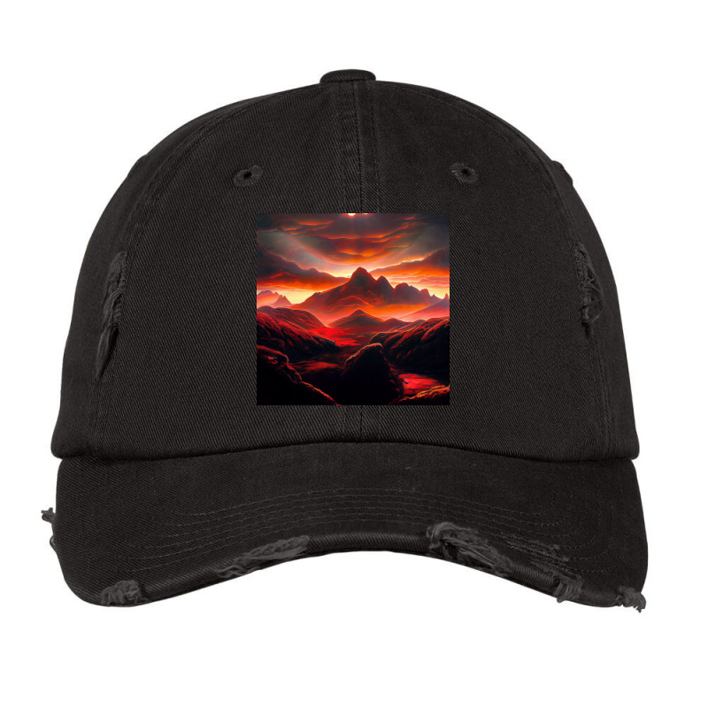 Sunset Time Vintage Cap by TheDol | Artistshot