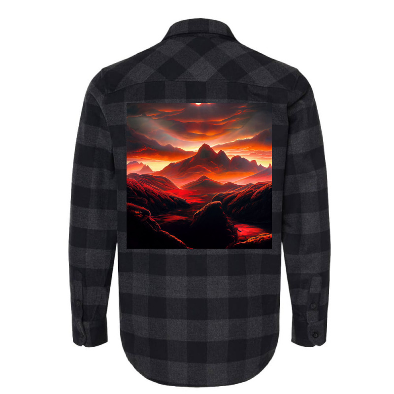 Sunset Time Flannel Shirt by TheDol | Artistshot