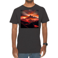 Sunset Time Vintage T-shirt | Artistshot