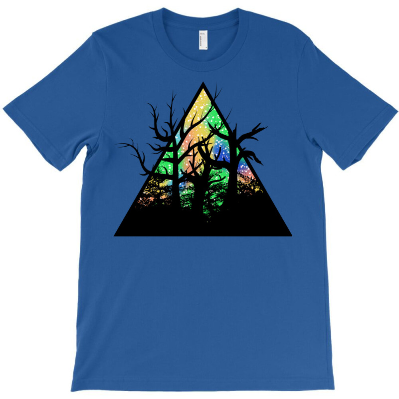 Dead Forest Aurora Hipster T-shirt | Artistshot