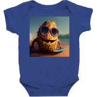 Smiling Corn Creature Baby Bodysuit | Artistshot