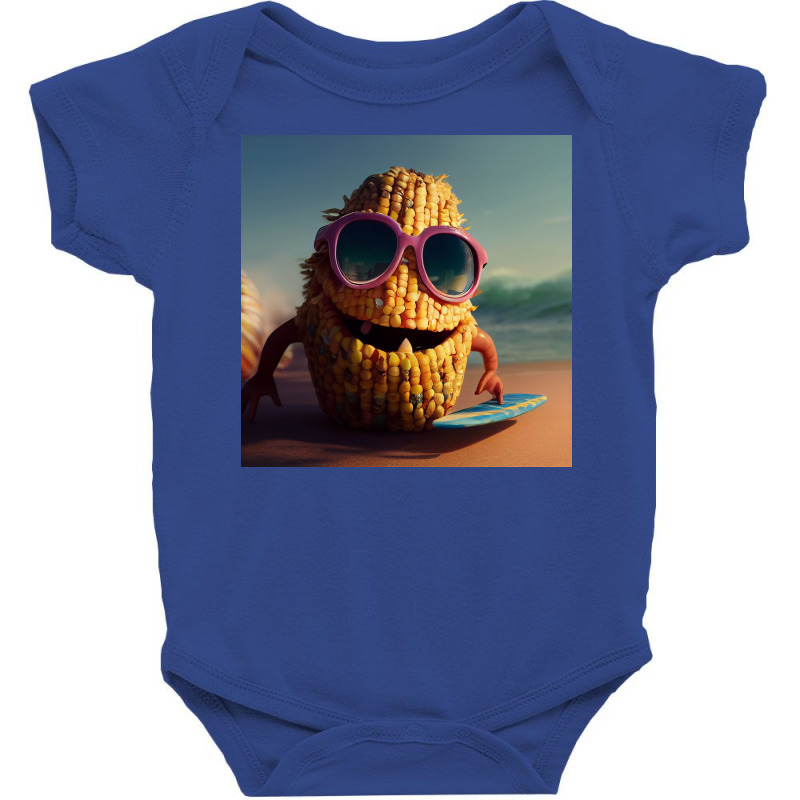 Smiling Corn Creature Baby Bodysuit by TheDol | Artistshot