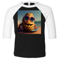 Smiling Corn Creature Toddler 3/4 Sleeve Tee | Artistshot