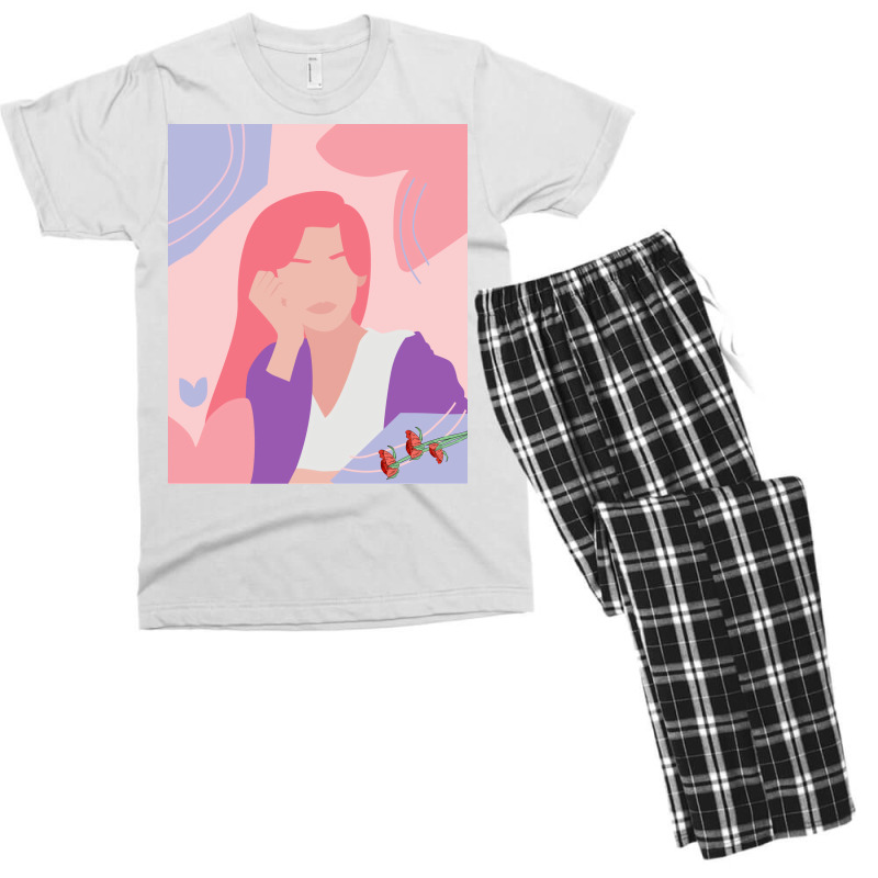 Imagine Aesthetic Men's T-shirt Pajama Set | Artistshot