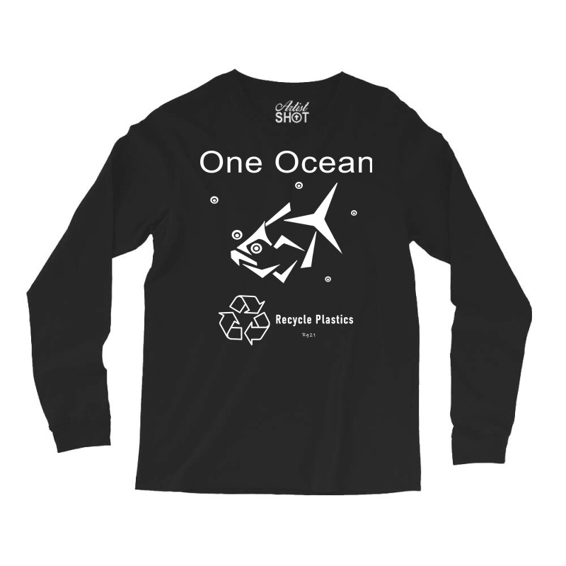 One Ocean Recycle Plastics Vintage Long Sleeve Shirts | Artistshot