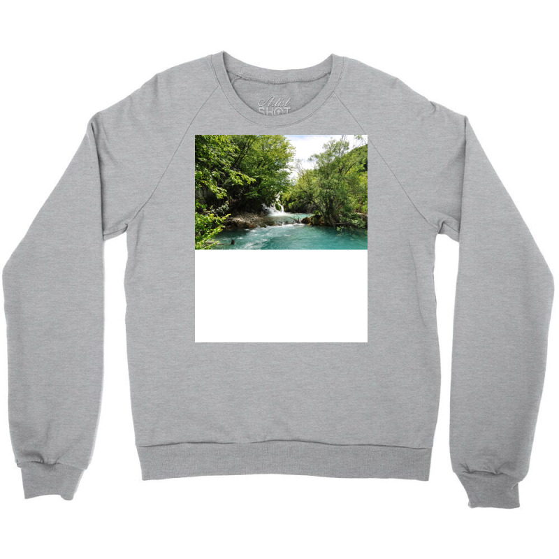 Small Waterfall Humor Crewneck Sweatshirt | Artistshot