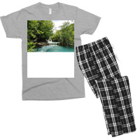 Small Waterfall Humor Men's T-shirt Pajama Set | Artistshot