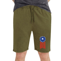 Old World American Flag Vintage Short | Artistshot