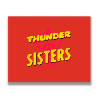 Thunder Sisters From The The Croods A New Age Metal Print Horizontal | Artistshot