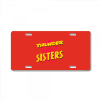 Thunder Sisters From The The Croods A New Age License Plate | Artistshot