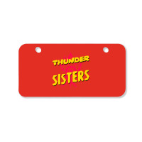 Thunder Sisters From The The Croods A New Age Bicycle License Plate | Artistshot